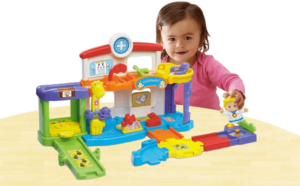 Child with VTech Baby Toot-Toot Friends Helpful Hospital