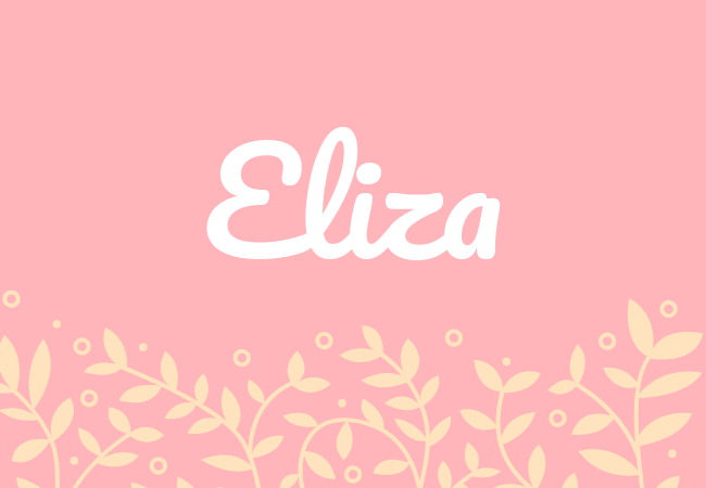 Most popular baby girl names Eliza