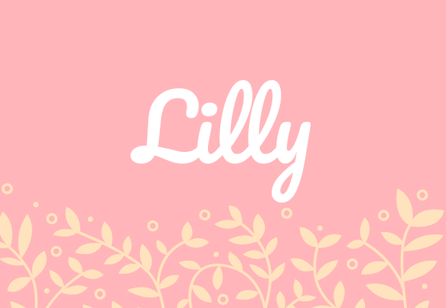 Most popular baby girl names Lilly