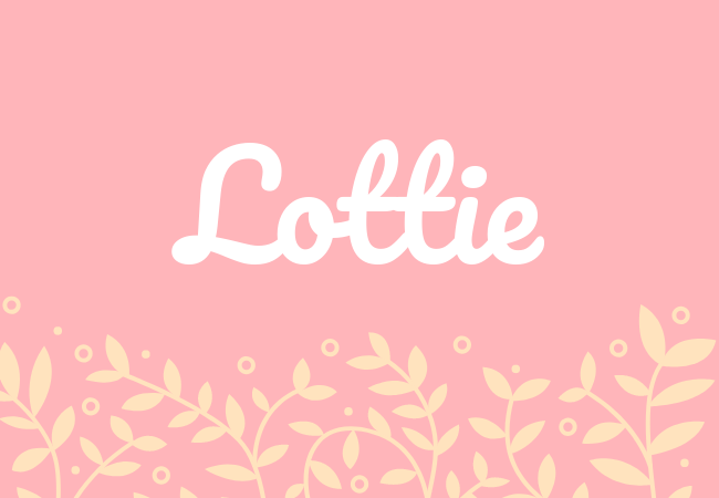 Most popular baby girl names Lottie