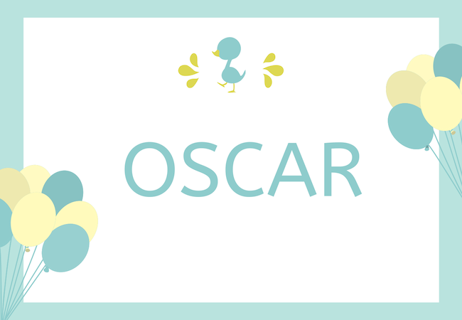 Oscar baby boy name babynames.co.uk