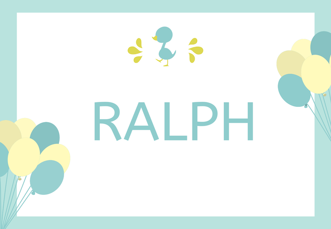 Ralph baby boy name babynames.co.uk