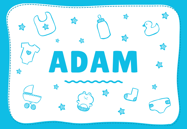 Adam most popular baby boy names