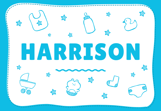 Harrison most popular baby boy names