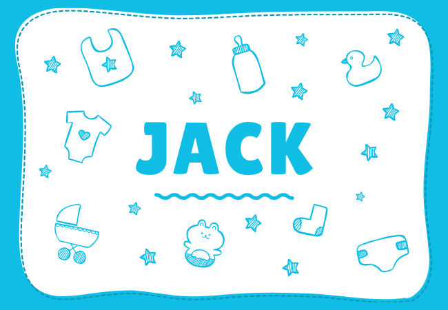 Jack most popular baby boy names 