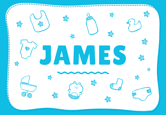 James most popular baby boy names