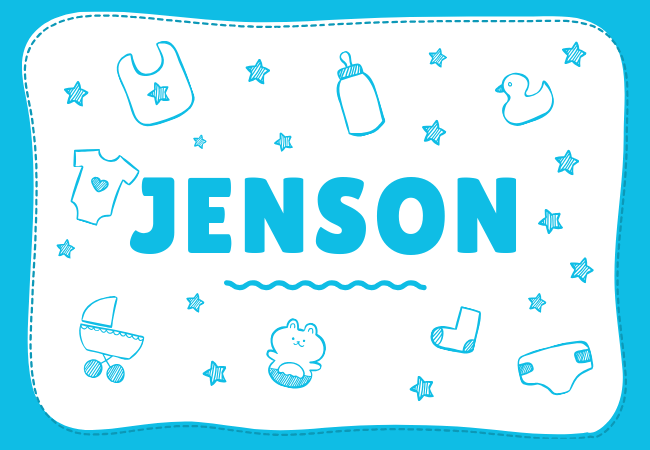 Jenson most popular baby boy names