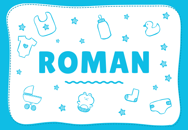 Roman most popular baby boy names