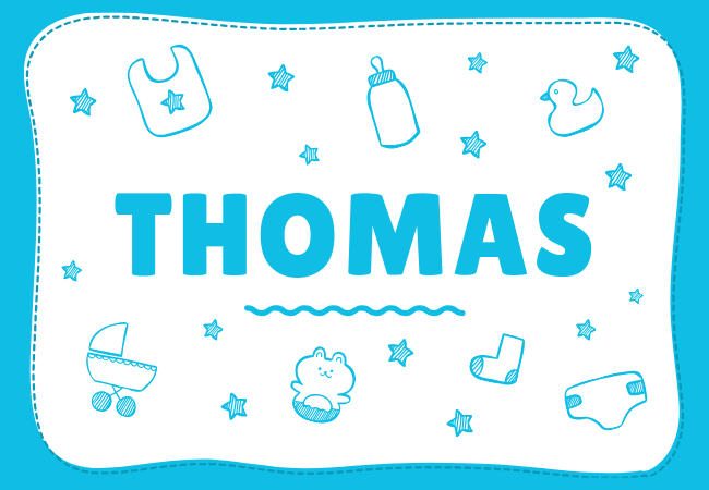 Thomas most popular baby boy names